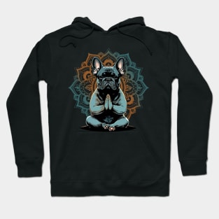 Namaste Frenchie - Funny Dogs Yoga Hoodie